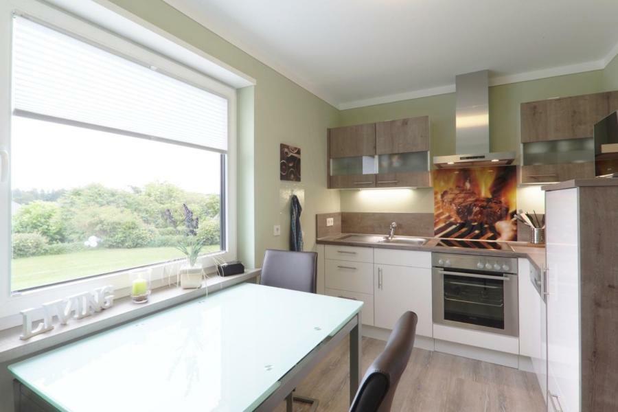 Ferienwohnung Welcome Mit Seeblick Schalkenmehren Bagian luar foto